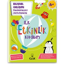 4+ Yaş "Bilişsel Gelişimi Destekleyici Aktivitelerle İlk Etkinlik Kitabım" Eğlenceli Eğitici Gelişim