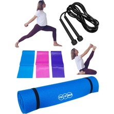 Tosima 5'li Pilates Seti Egzersiz Seti Pilates Minderi Yoga Minderi Pilates Matı Set