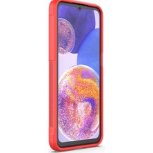 Zhkj Shop Galaxy A23 İçin Tpu + Flanel Telefon Kılıfı - Beyaz (Yurt Dışından)