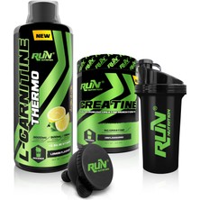 Run Nutrition Paket 2(L-Carnitine,Creatine) + Shaker, Huni