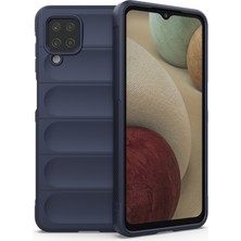 Zhkj Shop Galaxy A12 4G / A12 5G İçin Tpu + Flanel Telefon Kılıfı - Yeşil (Yurt Dışından)