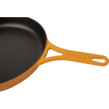 POT ART Sarı Düz Döküm Tava 28 cm