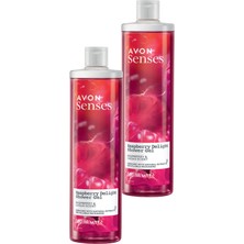 Avon Senses Rapsberry Delight Frambuaz ve Frenk Üzümü Kokulu Duş Jeli 500 ml 2'li