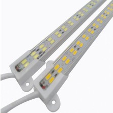 Hazar Led 12 Volt Su Geçirmez LED Bar Çift Sıra Çubuk LED Beyaz