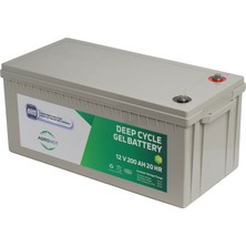 Agromot 12V 200 Ah Jel Akü Deep Cycle Nano Carbon Agm Battery