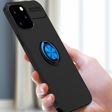 Zshskj iPhone 12 Pro Max Için 360 Derece Dönebilen Halkalı Tpu Telefon Kılıfı - Siyah/gül Altın (Yurt Dışından)