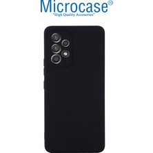 Microcase Samsung Galaxy A23 Matte Serisi Kamera Korumalı Silikon Tpu Kılıf - Siyah