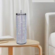 Maelove Glitter Su Şişesi Vakum Şenlikleri Ev Için 20OZ/600ML (Yurt Dışından)