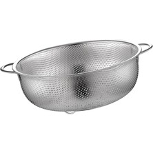 Maelove Yavalta Süzgeci Mutfak Elek Paslanmaz Çelik Makarna Gıda Örgü 31.5 cm F 31.5 cm (Yurt Dışından)