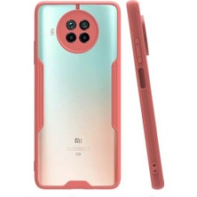 Kvy Xiaomi Mi 10T Lite Tam Korumalı Renkli Kenarlı Parfe Kılıf Ekran Koruyucu