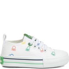 Benetton® | BN-30661 - 3394 Beyaz - Çocuk Spor Ayakkabı
