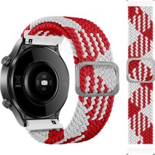 MobaxAksesuar Samsung Galaxy Watch 3 45MM Gear S3 46MM Kordon Örgü Tokalı Kordon
