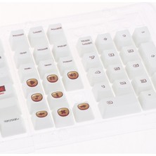 108 Tuşlar Pbt Keycaps Oem Profil Herhangi Boyutlu Mekanik Klavye Için Uygun Uı(Yurt Dışından)