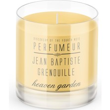 Jean Baptiste Grenouille 60ML Jbg Gardenya ve Musk Kokulu Dekoratif Şeffaf Turuncu Mum Heaven Garden