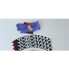 Kom Yokohama Beyaz Kalıcı Lastik Yazısı Yokohama Sticker 8 Kit
