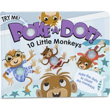 Poke-A-Dot Interaktif Kitap - 10 Little Monkeys