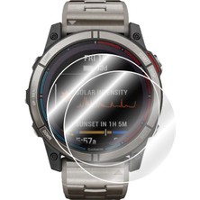 IPG Garmin Quatix 7x Solar Edition Watch ile Uyumlu Ipg Ekran Koruyucu (2 Adet)