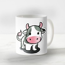 Vadi Burada Sevgiliye Özel Tatlı Inek Harika Kupa Tasarımı