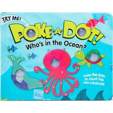 Melissa & Doug Melissa And Doug Poke-a-dot - Who's In The Ocean, Okul Öncesi Aktivite Eğitici Pop It Kitap 3 Yaş MP37436