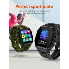 Xinhang Man Spor Uyku Spor Izci Bluetooth Çağrı Müzik Oynat Heart Hızı Monitörü Kadın Android Ios Akıllı Saat (Yurt Dışından)