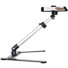 Xinhang Fotoğraf Ayarlanabilir Masa Üstü Standı Set Mini Monopod + Telefon Klipsi Işık Bluetooth Kontrolünü Doldurun Canlı Tripodlar (Yurt Dışından)