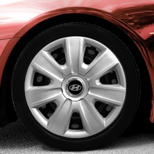 Hyundai I20 14 Inç Jant Kapağı Amblemli Gri 4 Adet 1 Takım 108