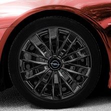 Opel Vivaro 16 Inç Jant Kapağı Amblemli Piano Black 4'lü Takım 213