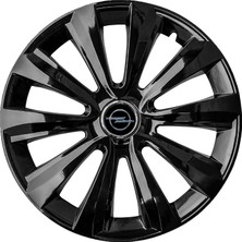PackGar Opel Combo 16 Inç Jant Kapağı Amblemli Piano Black 4 Adet 1 Takım 214