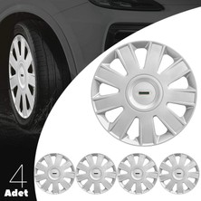 Ford Connect 15 Inç Jant Kapağı Amblemli Gri 4 Adet 1 Takım 154