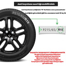 PackGar Renault Clio 4 16 Inç Jant Kapağı Piano Black 4 Adet 1 Takım 218