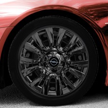 PackGar Opel Astra K 15 Inç Jant Kapağı Amblemli Piano Black 4 Adet 1 Takım 206