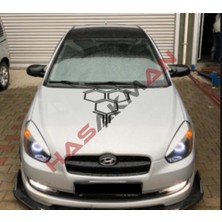 Hasakman Hyundai Accent Era Batman Yarasa Ayna Kapağı Piano Black 2005 2006 2007 2008 2009 2010 2011