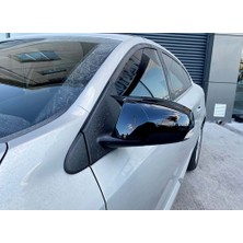 Hasakman Renault Fluence Batman Yarasa Ayna Kapağı Piano Black 2009 2010 2011 2012 2013 2014 2015 2016