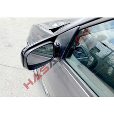 Hasakman Renault Megane 2 Batman Yarasa Ayna Kapağı Piano Black 2002 2003 2004 2005 2006 2007 2008 2009
