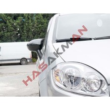 Hasakman Fiat Linea Batman Yarasa Ayna Kapağı Piano Black 2007 2008 2009 2010 2011 2012 2013 2014 2015