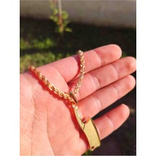 The Collection Satır Kolye Hediyelik Şık Aksesusar Eşya Aşçı Kolyesi