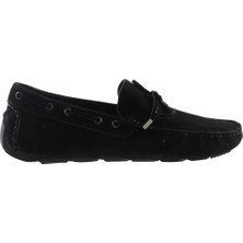 Bueno Shoes Siyah Süet Erkek Klasik Ayakkabı