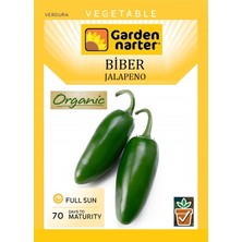 Garden Narter Jalapeno Acı Biber Tohumu Doğal Organik Tohum Pakette 100 Tohum