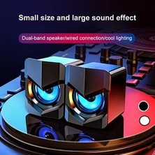 Xinhang Ev Sineması Sistemi Pc Bas LED Subwoofer Bluetooth Hoparlör 2.0 Stereo Bilgisayar Hoparlörler Müzik Masaüstü Dizüstü Bilgisayar Tv | Bilgisayar Hoparlörleri Siyah (Yurt Dışından)