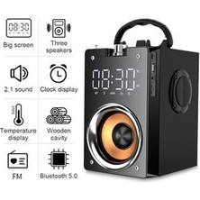 Xinhang Siyah Derin Bas Açık Uzaktan Subwoofer Taşınabilir Bluetooth 5.0 Kablosuz Hoparlör Ses Müzik Multimedya Mini Hoparlör | Taşınabilir Hoparlörler (Yurt Dışından)