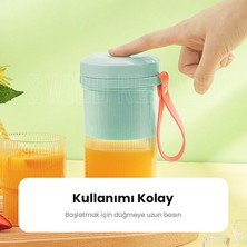 Swico Remado USB Şarj Edilebilir Taşınabilir Mini Blender - Mavi (Yurt Dışından)