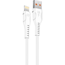 S-link SL-X242 3A Lightning Güvenli Hızlı Data + Sarj Kablosu