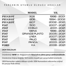 DNC Auto Part Ford Ka, Fiat, Peugeot Için Radyatör Yedek Su Depo Kapağı 1.4 Bar