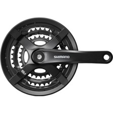 Motobisikletim Shimano TY501 3'lü Bisiklet Aynakol Dişli Takımı 48'li + Sol Kol [170 Mm]