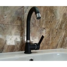 Kepez Yakut Kuğu Lavabo Bataryası Renkli Lavabo Bataryası Siyah Renkli Lavabo Musluğu Renkli Lavabo