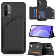 PLZ Shop Xiaomi Poco M3 / Redmi Note 9 4g Pu + Tpu + Pc Kılıfı Siyah (Yurt Dışından)