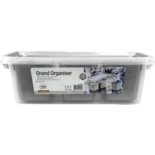 Hobby Life 3 Bölmeli Derin Grand Organizer Kutu