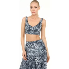 Home Store Büstiyer Krep Leopar Desen -