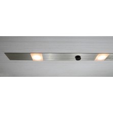 Anda Kabin Altı Doğrusal LED Aydınlatma Saten L:41.3cm Sensörlü Sıcak Beyaz