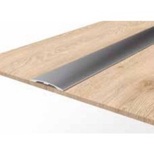 Parke Geçiş Aluminyum Profili Düz 6 cm Genişlik,  2,7 mt Boyunda